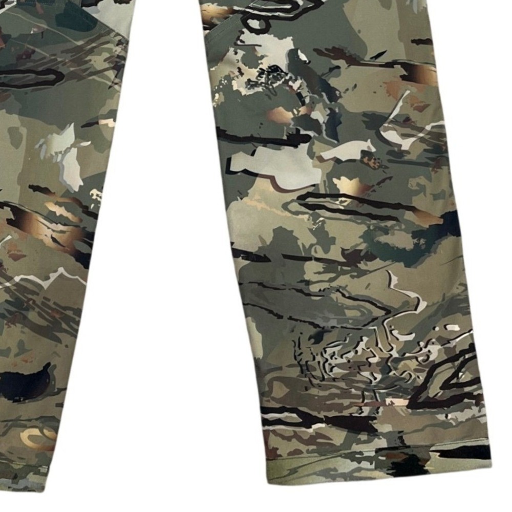 Under Armour Ridge Reaper Raider HD Pant Mens M Camo Flex Knee Stretch Waistband - Picture 8 of 16